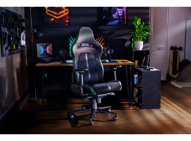 Крісло для геймерів Razer Enki Green (RZ38-03720100-R3G1) - зображення 8 Крісло для геймерів Razer Enki Green (RZ38-03720100-R3G1) - зображення 8