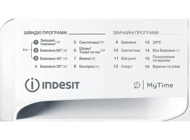 Стиральная машина узкая INDESIT OMTWSA 61052 W UA - изображение 11