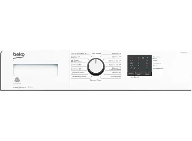 Стиральная машина узкая BEKO WUE6511XAW - изображение 6