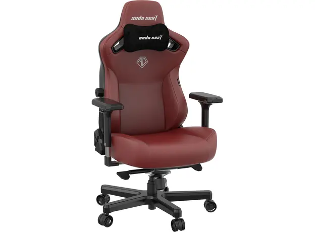 Кресло игровое Anda Seat Kaiser 3 Size XL Maroon (AD12YDC-XL-01-A-PVC) - изображение 2