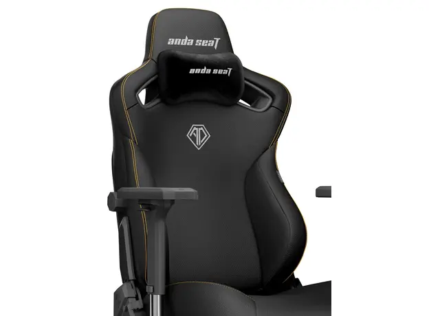 Кресло игровое Anda Seat Kaiser 3 Size L Black (AD12YDC-L-01-B-PV/C) - изображение 14