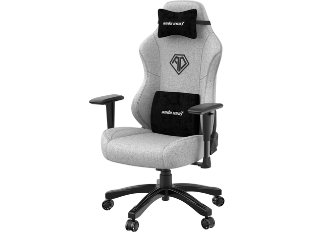 Ігрове крісло Anda Seat Phantom 3 Size L Linen Fabric Grey (AD18Y-06-G-F) - зображення 2 Ігрове крісло Anda Seat Phantom 3 Size L Linen Fabric Grey (AD18Y-06-G-F) - зображення 2