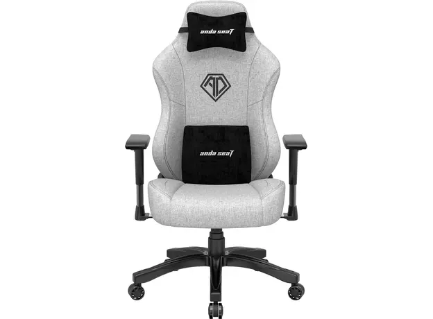 Ігрове крісло Anda Seat Phantom 3 Size L Linen Fabric Grey (AD18Y-06-G-F) - зображення 3