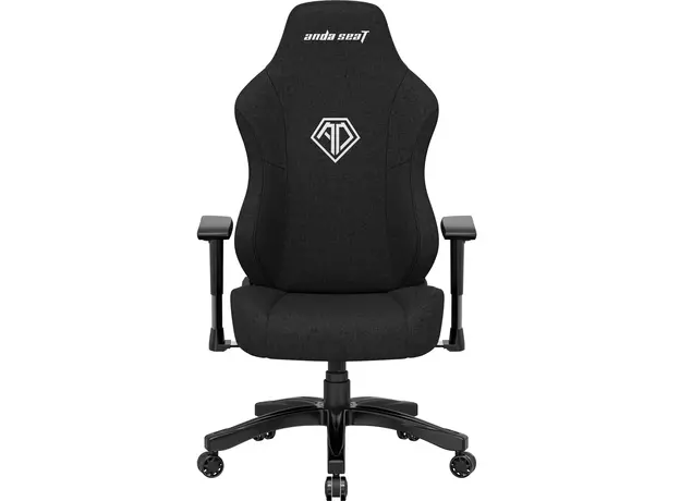 Кресло игровое Anda Seat Phantom 3 Size L Black Fabric (AD18Y-06-B-F) - изображение 3