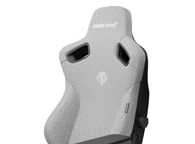 Кресло игровое Anda Seat Kaiser 3 Size L Grey Fabric (AD12YDC-L-01-G-PV/F) - изображение 6 Кресло игровое Anda Seat Kaiser 3 Size L Grey Fabric (AD12YDC-L-01-G-PV/F) - изображение 6