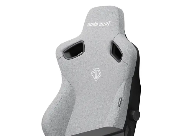 Кресло игровое Anda Seat Kaiser 3 Size L Grey Fabric (AD12YDC-L-01-G-PV/F) - изображение 6