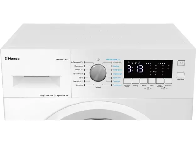 Стиральная машина узкая HANSA WMHN127WU - изображение 5