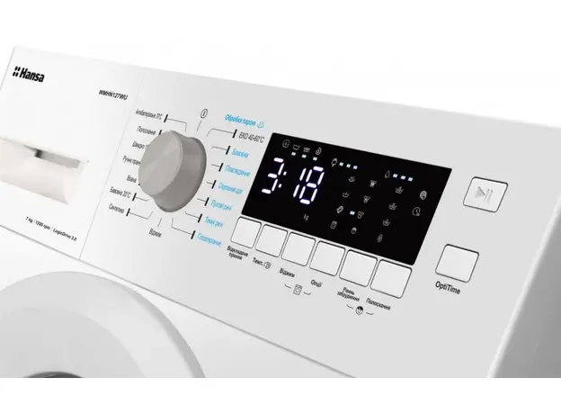 Стиральная машина узкая HANSA WMHN127WU - изображение 6