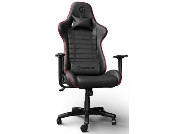 Кресло игровое GamePro Rush Black-Red (GC-575-Black-Red) - изображение 2 Кресло игровое GamePro Rush Black-Red (GC-575-Black-Red) - изображение 2
