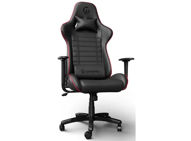 Кресло игровое GamePro Rush Black-Red (GC-575-Black-Red) - изображение 2