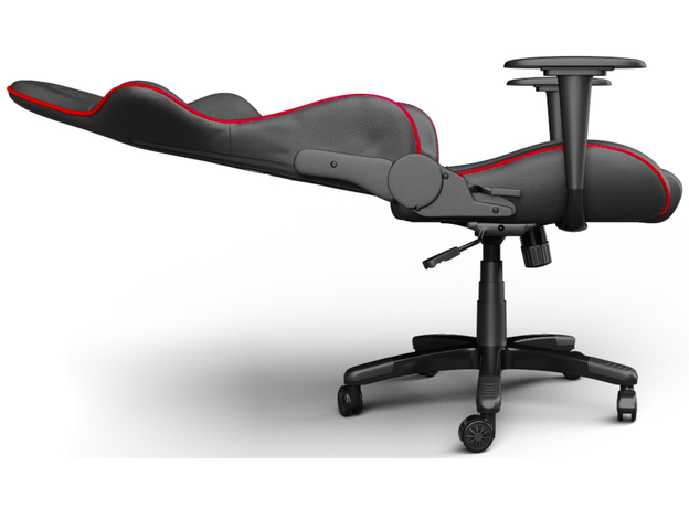 Кресло игровое GamePro Rush Black-Red (GC-575-Black-Red) - изображение 5 Кресло игровое GamePro Rush Black-Red (GC-575-Black-Red) - изображение 5