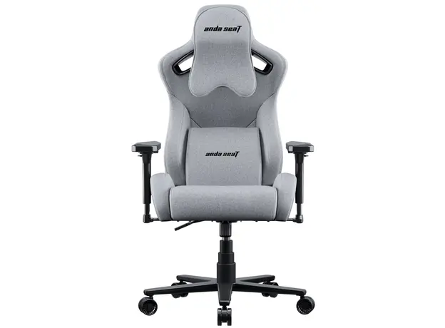 Ігрове крісло Anda Seat T-Pro 2 Size XL Linen Fabric Grey/Black (AD12XLLA-01-GB-F) 