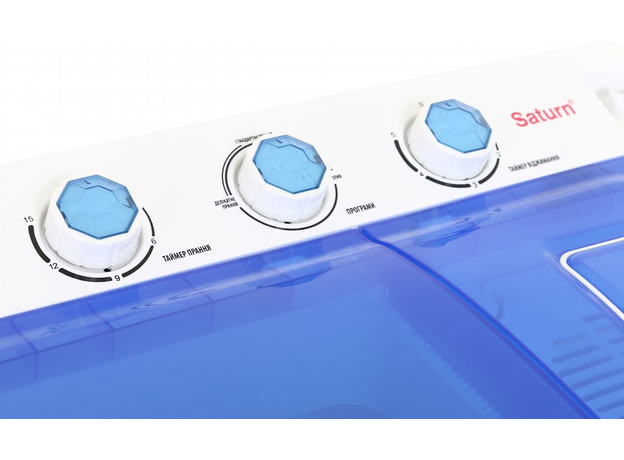 Стиральная машина полуавтомат SATURN ST-WM0626 Blue - изображение 8 Стиральная машина полуавтомат SATURN ST-WM0626 Blue - изображение 8