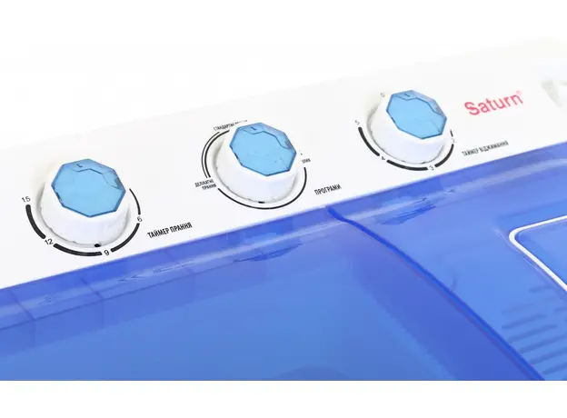Стиральная машина полуавтомат SATURN ST-WM0626 Blue - изображение 8