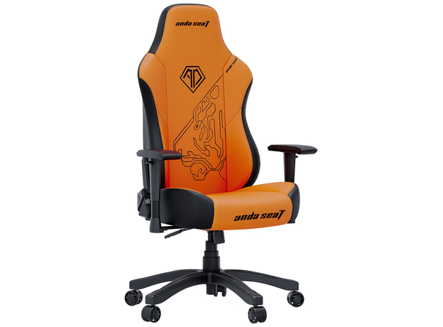 Игровое кресло Anda Seat Phantom 3 Tiger Edition PVC Size L Orange (AD18Y-14-OB-PV/C) - изображение 3