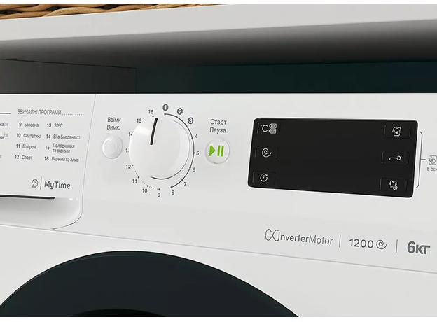 Стиральная машина узкая INDESIT OMTWSE 61293 WK UA - изображение 2