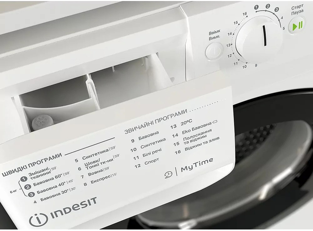 Стиральная машина узкая INDESIT OMTWSE 61293 WK UA - изображение 4