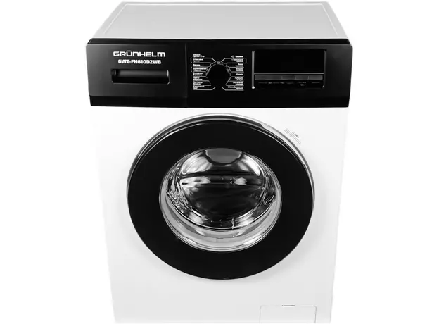 Стиральная машина узкая GRUNHELM GWT-FN610D2WB - изображение 4