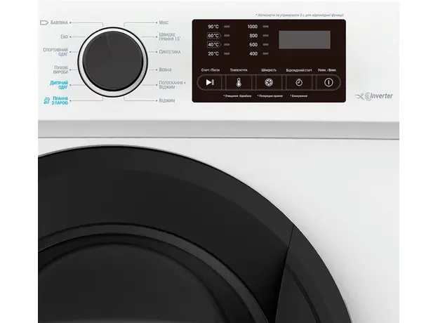 Стиральная машина узкая GRUNHELM GWS-F610D2WB-ST - изображение 4