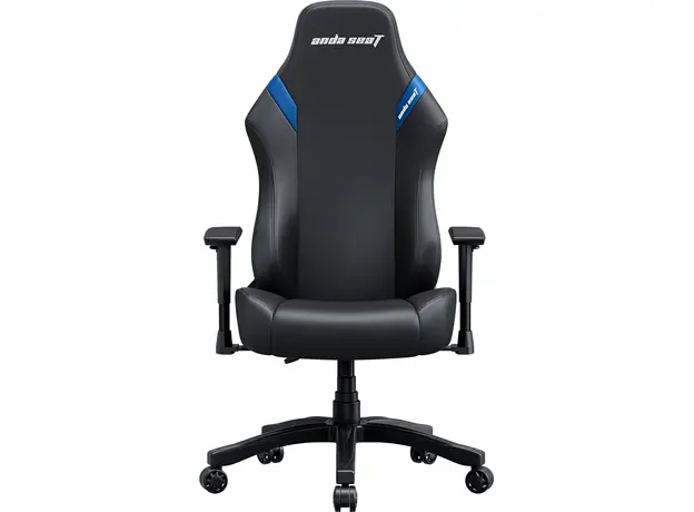 Кресло игровое Anda Seat Luna Size L Black/Blue PVC (AD18-44-BS-PV) - изображение 2