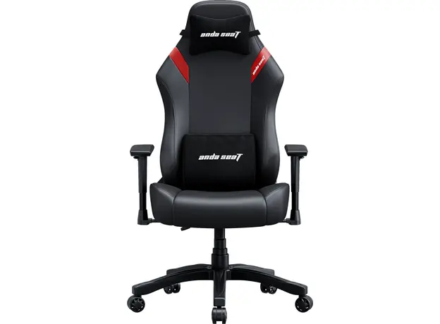 Кресло игровое Anda Seat Luna Size L Black/Red PVC (AD18-44-BR-PV) 