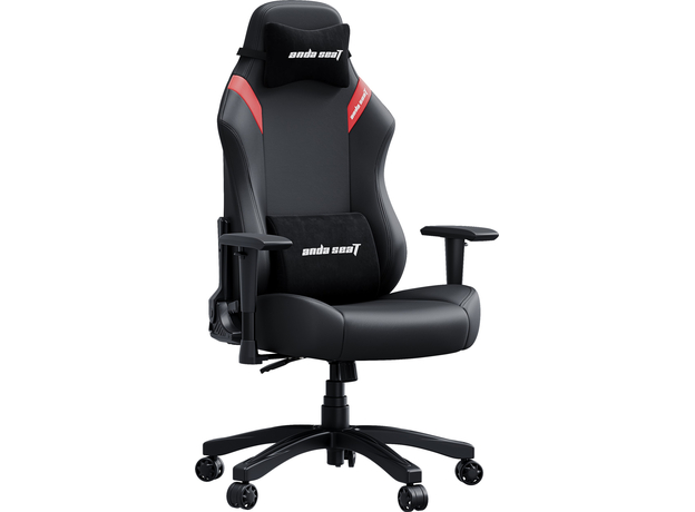 Ігрове крісло Anda Seat Luna Size L Black/Red PVC (AD18-44-BR-PV) - зображення 3 Ігрове крісло Anda Seat Luna Size L Black/Red PVC (AD18-44-BR-PV) - зображення 3