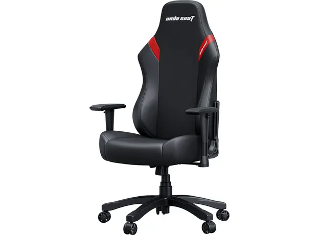 Кресло игровое Anda Seat Luna Size L Black/Red PVC (AD18-44-BR-PV) - изображение 4