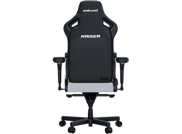 Кресло игровое Anda Seat Kaiser 4 Size L Gray Linen Fabric (AD12YDDC-L-20-G-CF) - изображение 3 Кресло игровое Anda Seat Kaiser 4 Size L Gray Linen Fabric (AD12YDDC-L-20-G-CF) - изображение 3