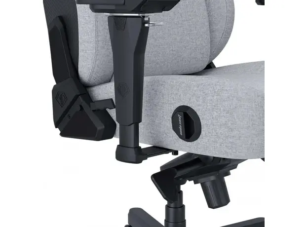 Кресло игровое Anda Seat Kaiser 4 Size L Gray Linen Fabric (AD12YDDC-L-20-G-CF) - изображение 8
