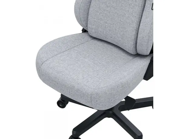 Кресло игровое Anda Seat Kaiser 4 Size L Gray Linen Fabric (AD12YDDC-L-20-G-CF) - изображение 9