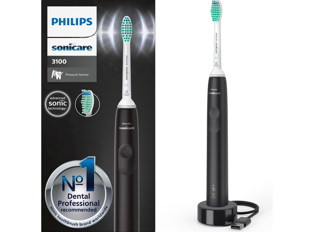 Электрическая зубная щетка Philips Sonicare 3100 series HX3671/14 - изображение 2 Электрическая зубная щетка Philips Sonicare 3100 series HX3671/14 - изображение 2