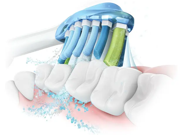 Электрическая зубная щетка PHILIPS Sonicare HX9911/84 Diamond Clean 9000, Основний колір: Рожевий - зображення 7