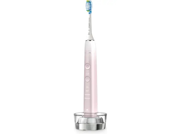 Электрическая зубная щетка PHILIPS Sonicare HX9911/84 Diamond Clean 9000, Основний колір: Рожевий - зображення 2