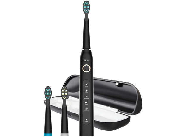 Электрическая зубная щетка PECHAM Black Travel PC-080 (0290119080103) - изображение 2 Электрическая зубная щетка PECHAM Black Travel PC-080 (0290119080103) - изображение 2