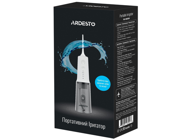 Ирригатор ARDESTO POI-MD300W - изображение 4 Ирригатор ARDESTO POI-MD300W - изображение 4