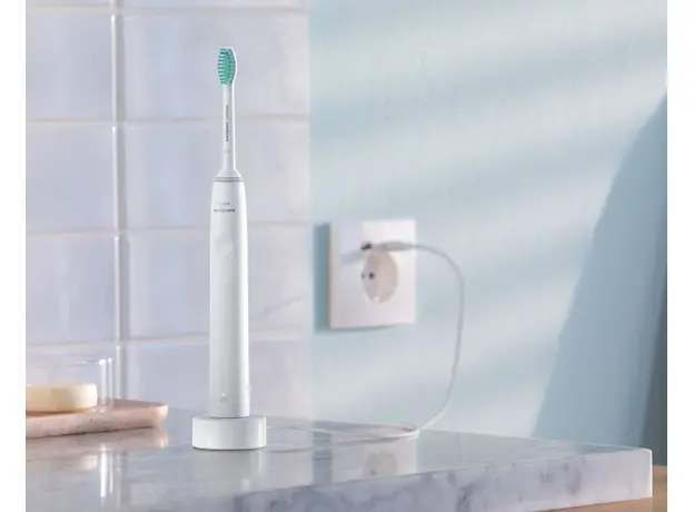 Электрическая зубная щетка PHILIPS Sonicare HX3651/13 Gemini 2100 - изображение 2