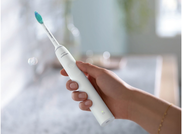 Электрическая зубная щетка PHILIPS Sonicare HX3651/13 Gemini 2100 - изображение 3 Электрическая зубная щетка PHILIPS Sonicare HX3651/13 Gemini 2100 - изображение 3