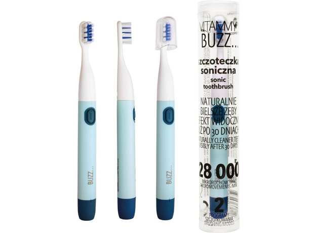 Электрическая зубная щетка Vitammy Buzz Blue  Электрическая зубная щетка Vitammy Buzz Blue