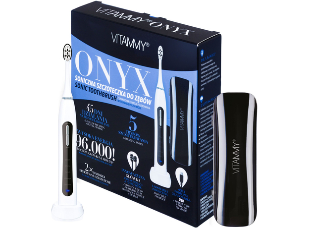 Звуковая зубная щетка Vitammy Onyx - изображение 9 Звуковая зубная щетка Vitammy Onyx - изображение 9