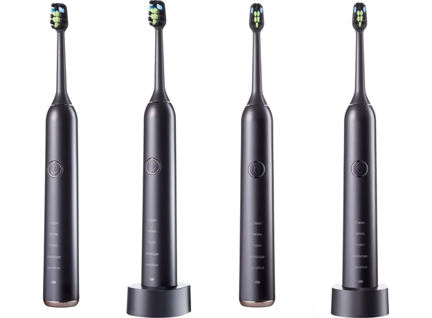 Электрическая зубная щетка Vitammy Symphony Black (5901793641416), Основной цвет: Черный - изображение 2 Электрическая зубная щетка Vitammy Symphony Black (5901793641416), Основной цвет: Черный - изображение 2