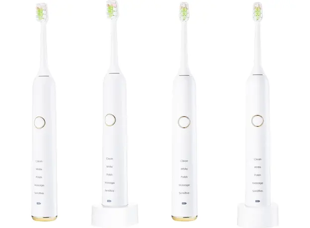 Электрическая зубная щетка Vitammy Symphony White Gold, Основний колір: Білий 