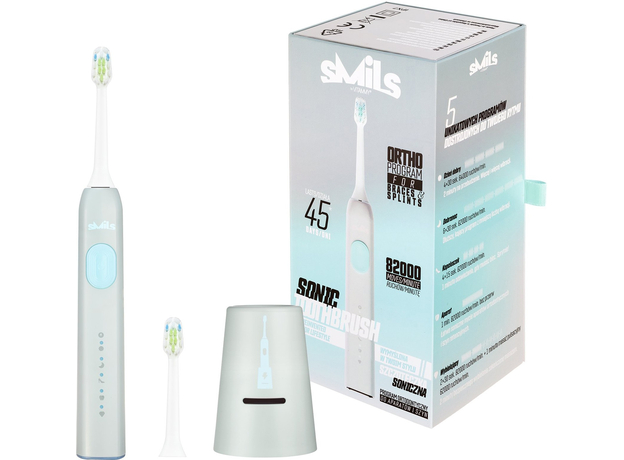 Звуковая зубная щетка Vitammy SMILS Aluminium, Основной цвет: Серый - изображение 5