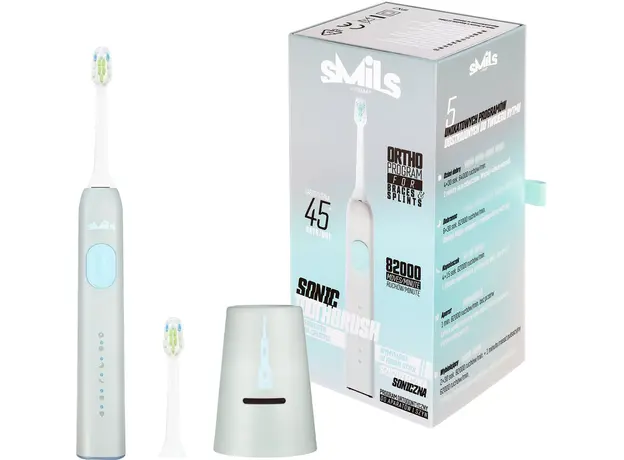 Звуковая зубная щетка Vitammy SMILS Aluminium, Основной цвет: Серый - изображение 5