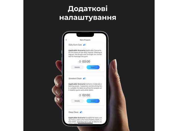 Электрическая зубная щетка AENO DB2S - изображение 6 Электрическая зубная щетка AENO DB2S - изображение 6