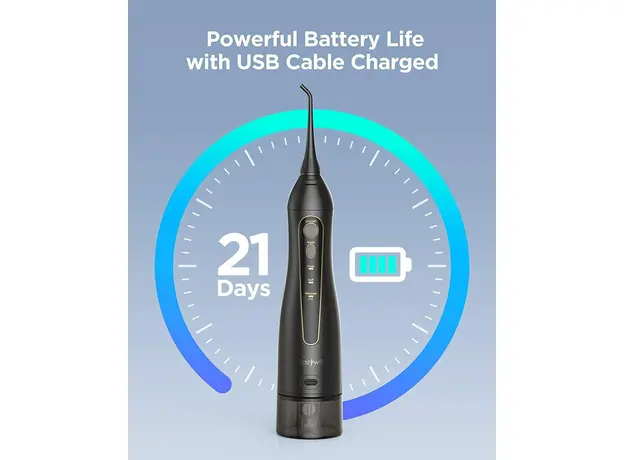 Ирригатор Fairywill 5020E black, Основной цвет: Черный - изображение 8