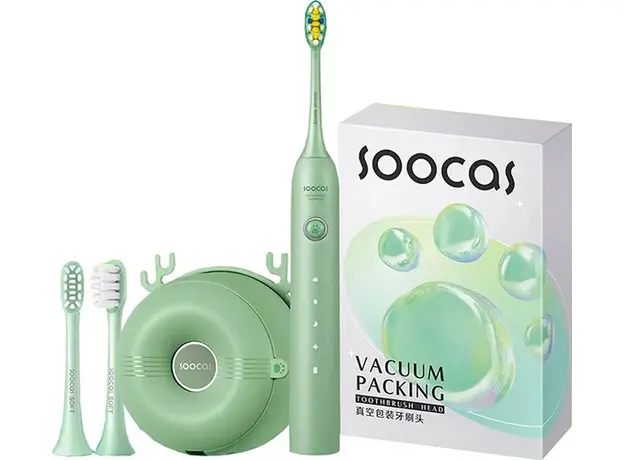 Электрическая зубная щетка Soocas D3 Green (967624) - изображение 4