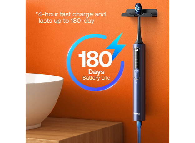 Электрическая зубная щетка Bitvae S3 Smart Midnight Blue - изображение 5 Электрическая зубная щетка Bitvae S3 Smart Midnight Blue - изображение 5