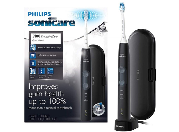 Электрическая зубная щетка PHILIPS Sonicare HX6850/47 Protective Clean 5100 - зображення 6 Электрическая зубная щетка PHILIPS Sonicare HX6850/47 Protective Clean 5100 - зображення 6