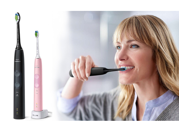 Набор электрических зубных щеток PHILIPS Sonicare HX6830/35 Protective Clean 4500 - изображение 4 Набор электрических зубных щеток PHILIPS Sonicare HX6830/35 Protective Clean 4500 - изображение 4