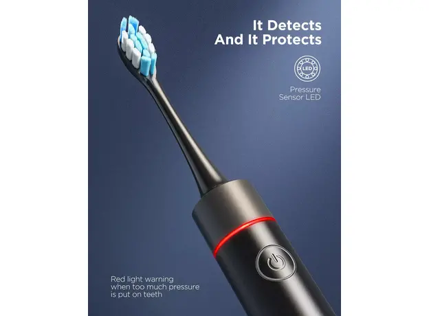 Электрическая зубная щетка Fairywill P80 black - изображение 8